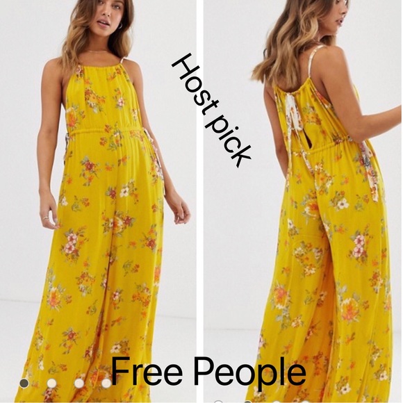 Free People Pants - Free People Georgia floral jumpsuit